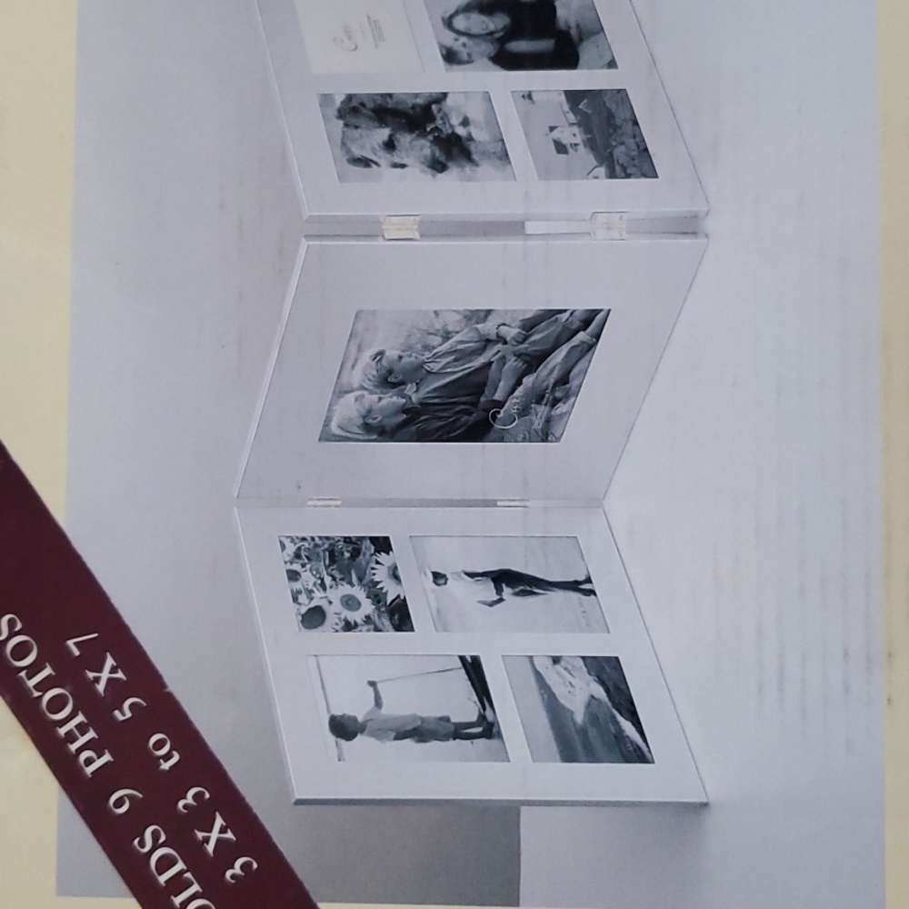 Carr Three Fold Picture Frame - Picture 2 of 8